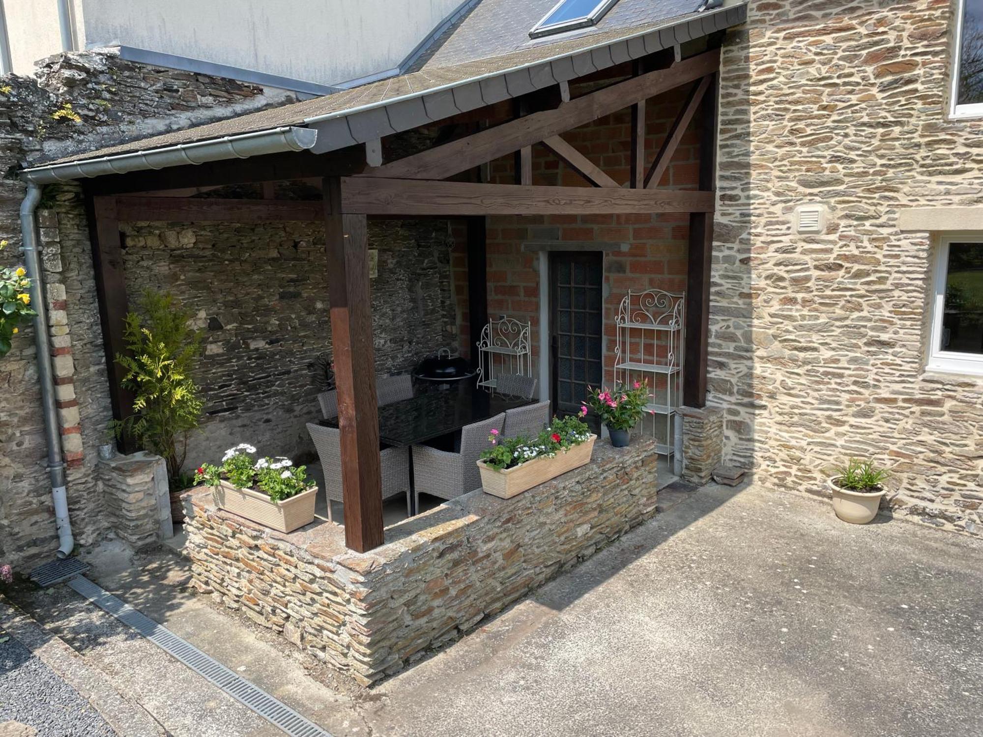 Les Maisons Des Halles Cerisy-la-Foret Exterior foto